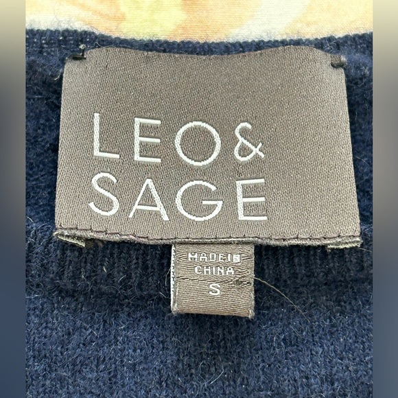 LEO&SAGE CASHMERE SWEATER size S - Picture 3 of 6
